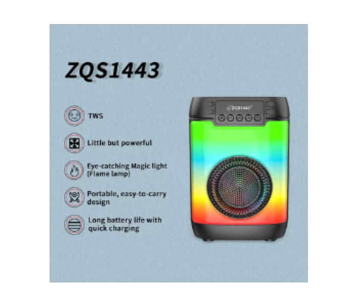 4 Portable Music Mini System Super Bass Speaker 4 8W 1500Mah - Zoom Image 3