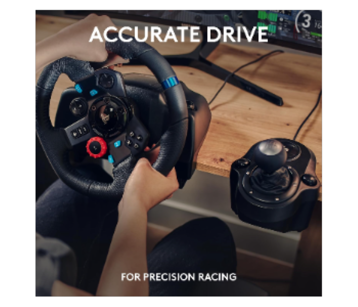 Logitech G29 Racing Wheel and Pedals with Shifter for PS5 PS4 PC - Zoom Image 4