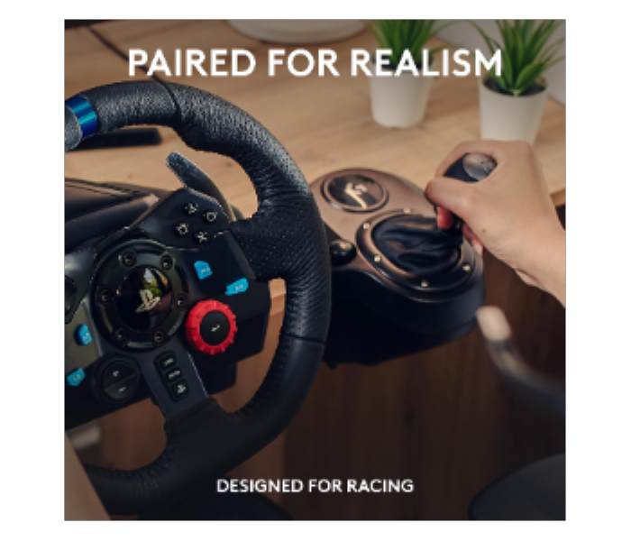 Logitech G29 Racing Wheel and Pedals with Shifter for PS5 PS4 PC - Zoom Image 2