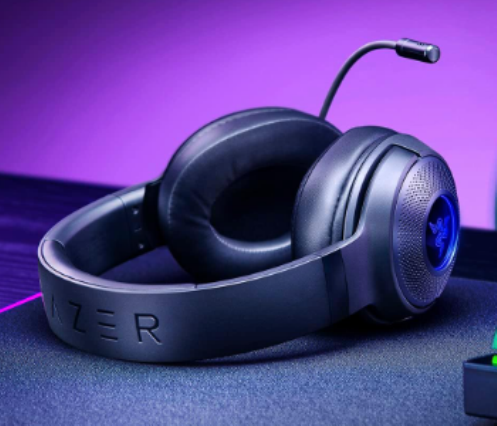 Razer Kraken V3 X Wired USB Gaming Headset Lightweight Build Triforce 40mm Drivers - Zoom Image 4