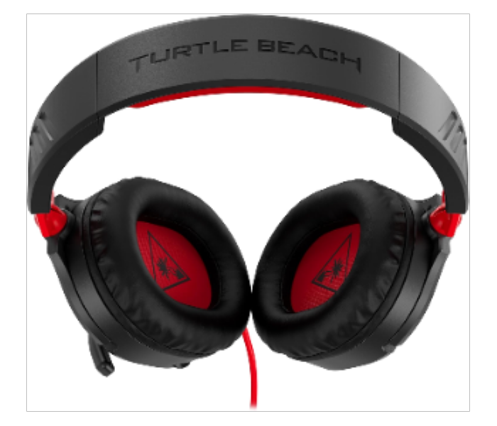 Turtle Beach Recon 70 Gaming Headset   Black RED - Zoom Image 3