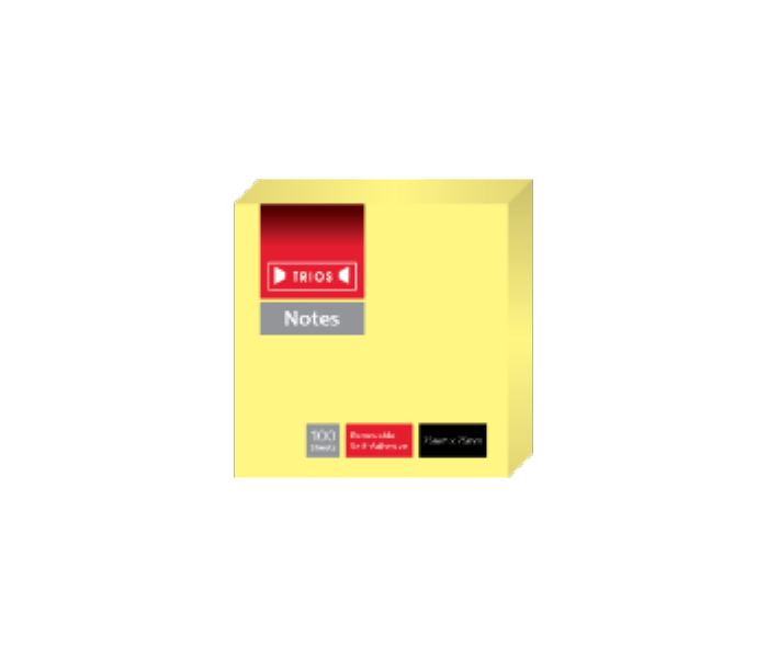 Stick Notes 3x3 Yellow Color Tsn303 Trios - Zoom Image