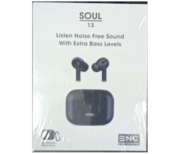 Xcell Soul 13 True Wireless In Ear Earbuds Black - Zoom Image 2