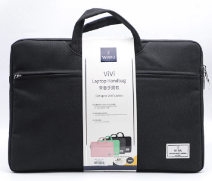 WIWU VIVI Laptop Handbag   15.6 Inch LAPTOP Bag BLACK - Zoom Image 3