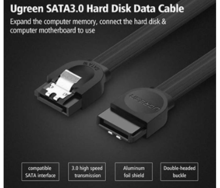 uGreen 30796 SATA3.0 Data Cable Straight Cable - Zoom Image 2