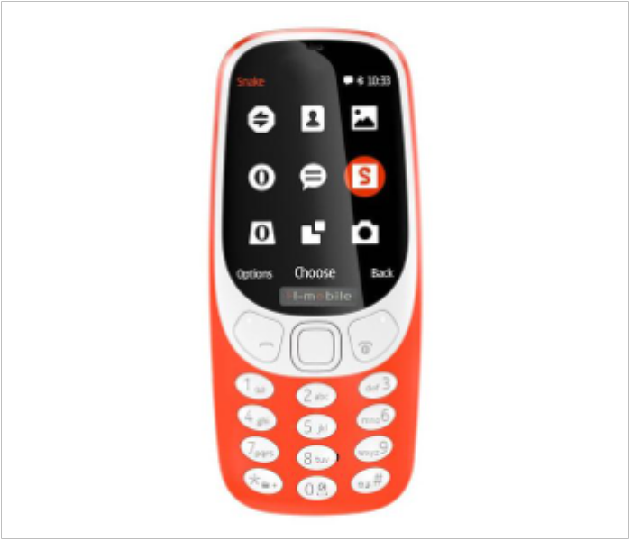 Hmobile 3310 Dual SIM 2G Camera Phone RED Refurbished - Zoom Image