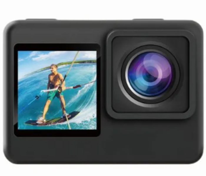 Porodo  Fully Waterproof UHD Action Camera Dual Display With Video Stabilisation - Zoom Image 2