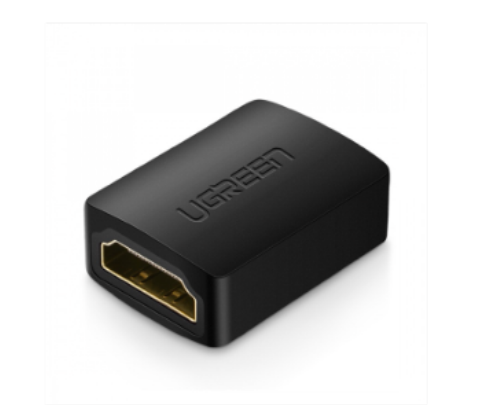 Amztor Ugreen HDMI Female to Female Adapter Black 20107 - Zoom Image