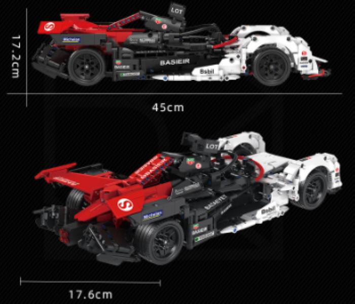 Racing Series F1 White Black Red Super Speed Series Collection - Zoom Image 2