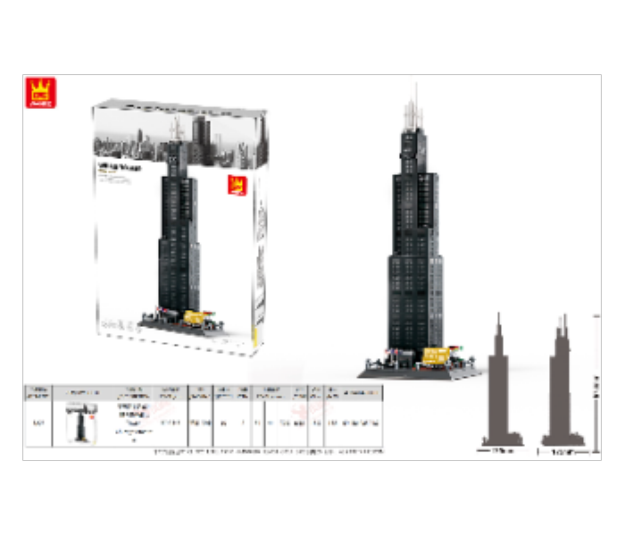 Willis Tower Chicago America Architecture Series Collection - Zoom Image 2