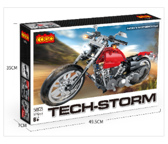 Heavy Motorcycle Tech Storm Ultra Speed Collection - Zoom Image 2