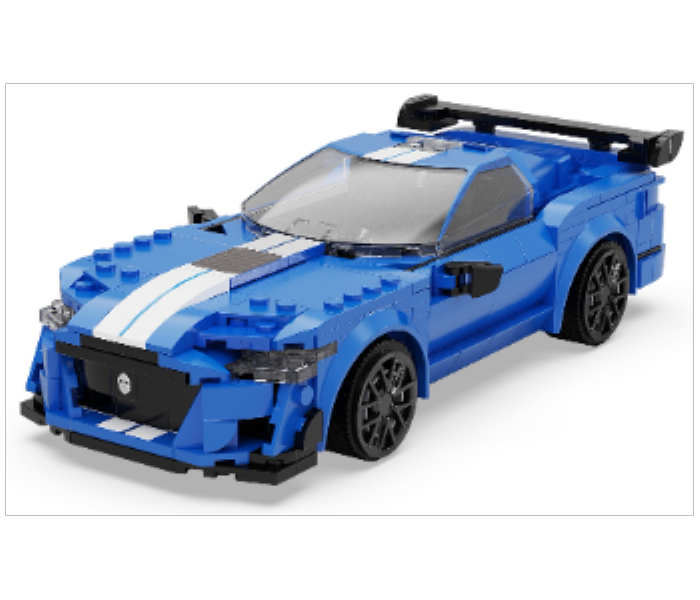 Programming Remote Control Sports Racing Car Blue Knight 500 Model - Zoom Image 1