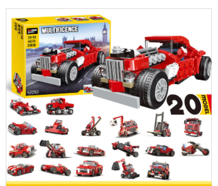 Super Racing Car 20 In 1 Changeable Series 20 Changes - Zoom Image 1