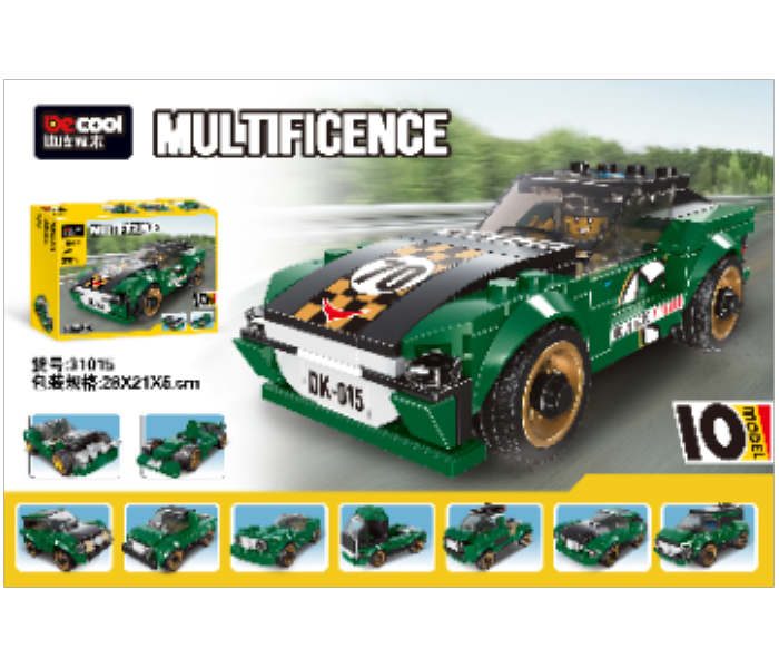 Super Racing Car 10 In 1 Changeable Series 10 Changes - Zoom Image 2