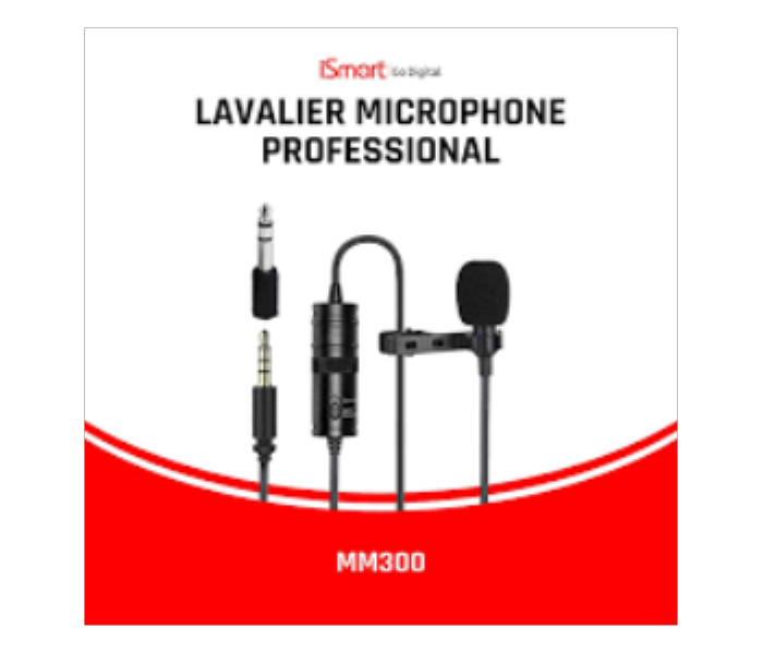 Ismart Lavalier Professional Microphone MM300 - Zoom Image 2