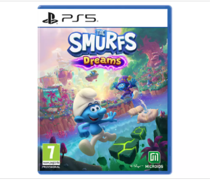 The Smurfs Dreams PS5 PLAYSTATION Game CD - Zoom Image