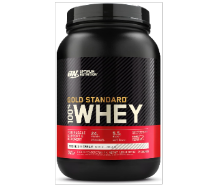 Optimum Nutrition Gold Standard Whey 2lbs Cookies and Cream - Zoom Image