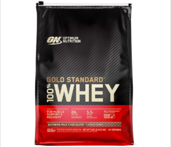 Optimum Nutrition Gold Standard Whey 10lbs Extreme Milk  Chocolate - Zoom Image