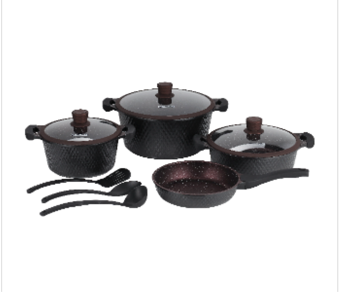 ROYALFORD 10pc Royal Die Cast Cookware Set - Zoom Image 2