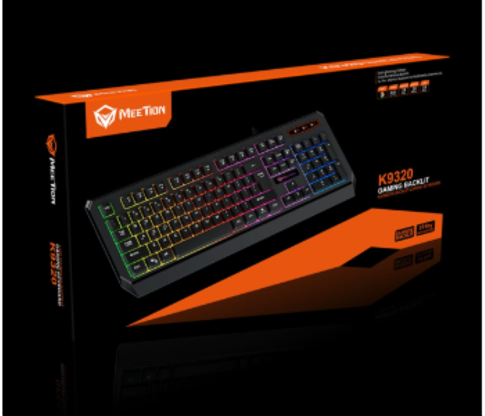 Meetion K9320 Waterproof Backlit Gaming Keyboard - Zoom Image 1