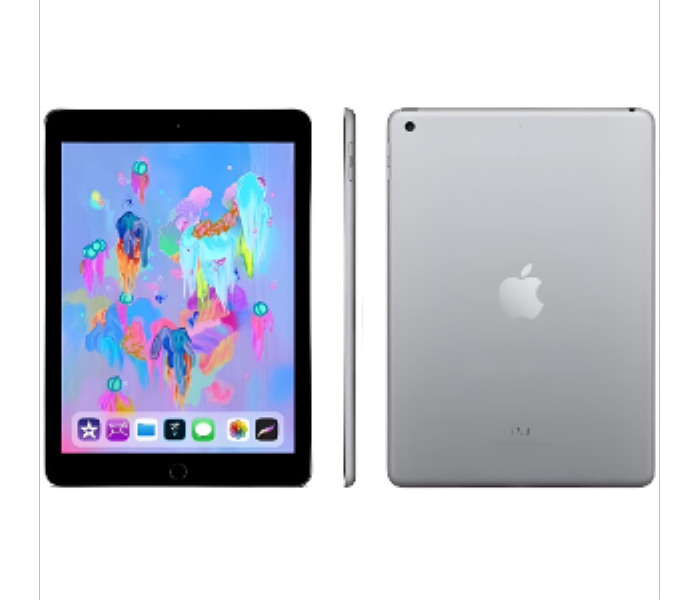 Apple iPad 6 Wifi 32 GB storage 9.7 inch screen Silver color Renewed - Zoom Image 2