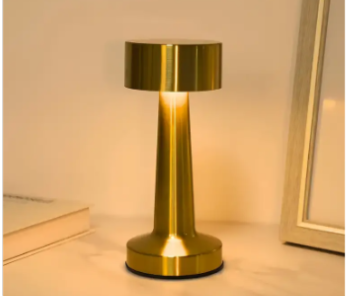 Modern LED Table Lamp USB Rechargeable Metal Decorative Ambient Lighting - Zoom Image 1