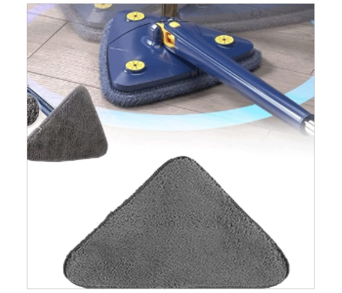 Rotatable Triangle Mops for Floor Cleaning - Zoom Image 1