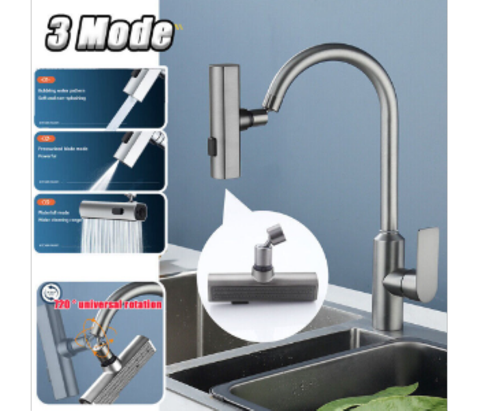 Galaxy Universal 360 degree Rotating Kitchen Faucet - Zoom Image 3