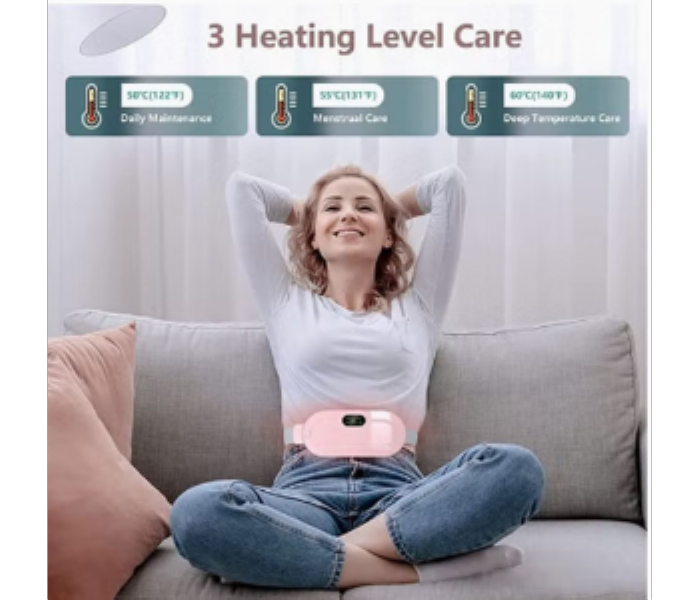 Ladies Back Pain Relief and Fast Period Heating Pad With Four Speed Massage - Zoom Image 3