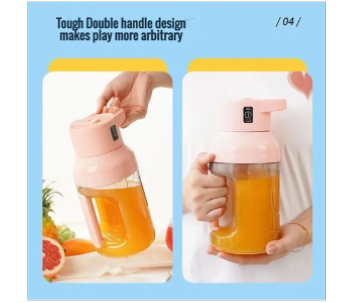 Galaxy Wireless USB Shaking Juicer Cup 1500ML - Zoom Image 3