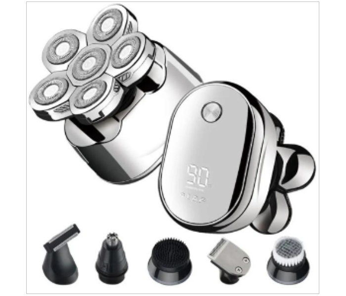 Professional  Digital Whole Body IPX6 Waterproof 6 Blade Electric Shaver Cordless Clippers - Zoom Image 3