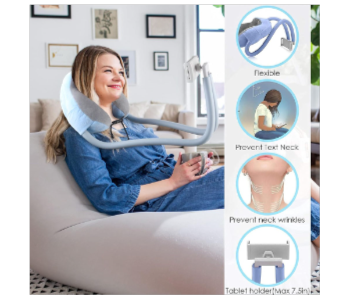 Galaxy U Shaped Travel Neck Pillow Head Neck Cervical Sleep Support Cushion Holder - Zoom Image 5