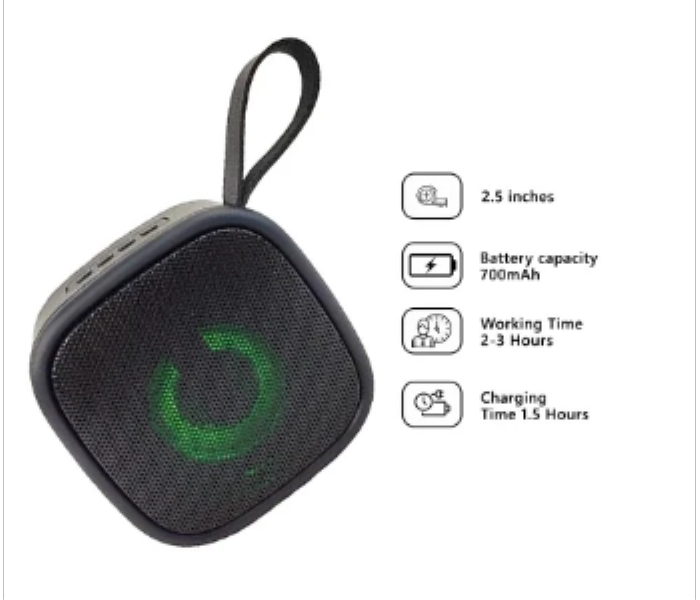 Nyork BS939 True Wireless HD Speaker powerful sound portable design and easy Bluetooth connectivity - Zoom Image 2