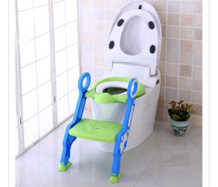 Eazy Kids EZ SFP GR Step Stool Foldable Potty Trainer Seat  Green - Zoom Image 2