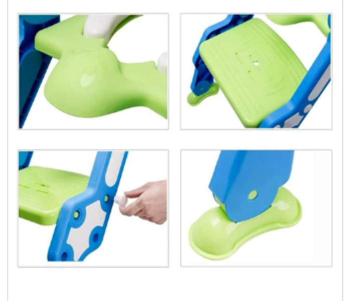 Eazy Kids EZ SFP GR Step Stool Foldable Potty Trainer Seat  Green - Zoom Image 3