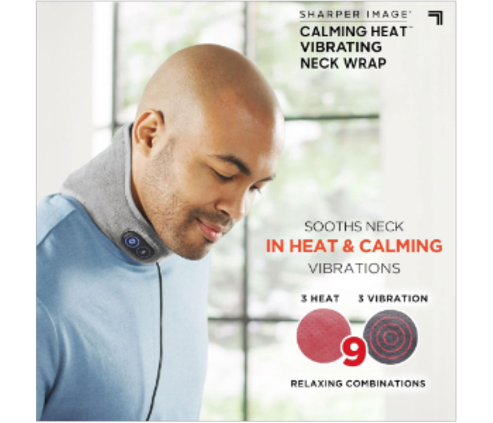 Heat Neck Wrap by Sharper Image Personal Electric Neck Heating Pad - Zoom Image 3