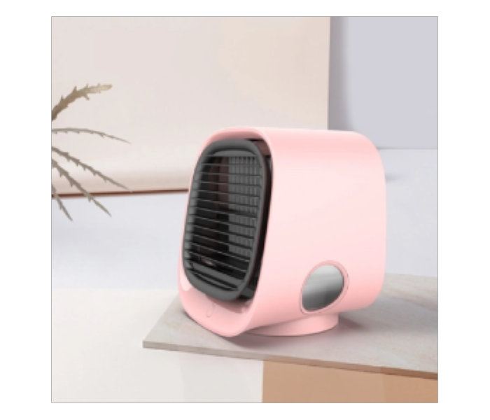 Generic Desktop Air Cooler 3 Adjustable Wind Speed Personal Portable Pink - Zoom Image 3