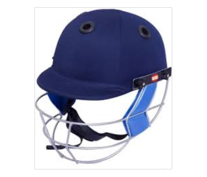 SS Cricket Helmet High Quality for Adults Blue Color - Zoom Image 1