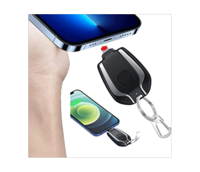 Mini Power Fast Charging Powerbank with Type c and Lightening Pin 1500ma - Zoom Image 4