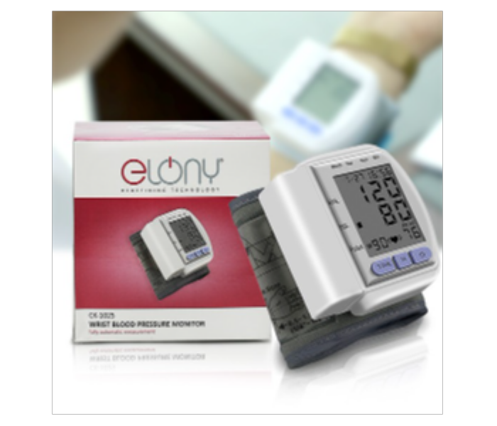 Elony Automatic Digital LED Monitor Display Wrist Blood Pressure Meter  CK 120S - Zoom Image 4