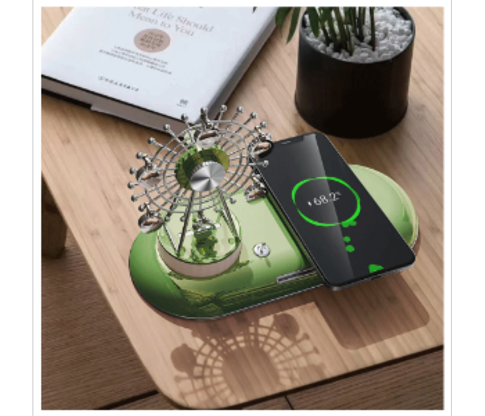 Ferris Wheel Fast Wireless Charger With Mood Light - Zoom Image 7