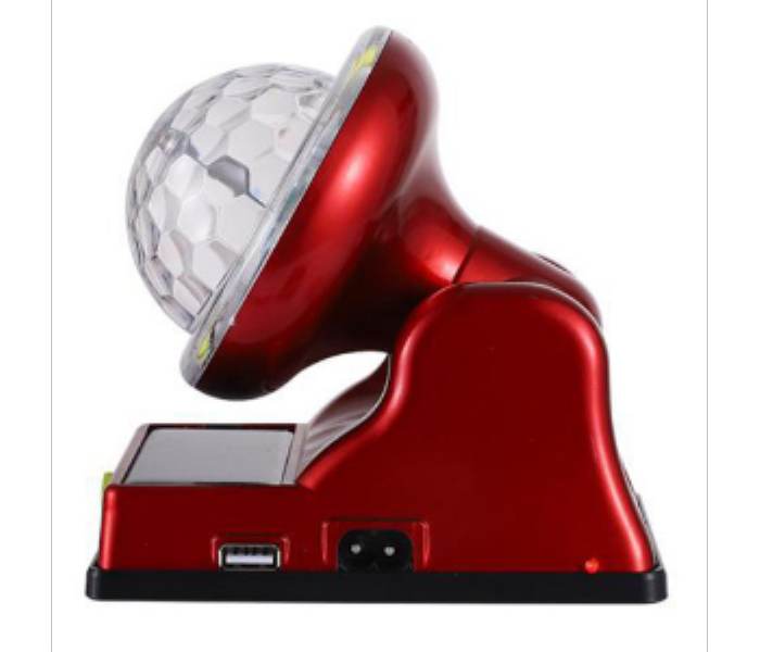 Solar Powered Emergency Light with 3 COB Stage Lamp  Red - Zoom Image 3