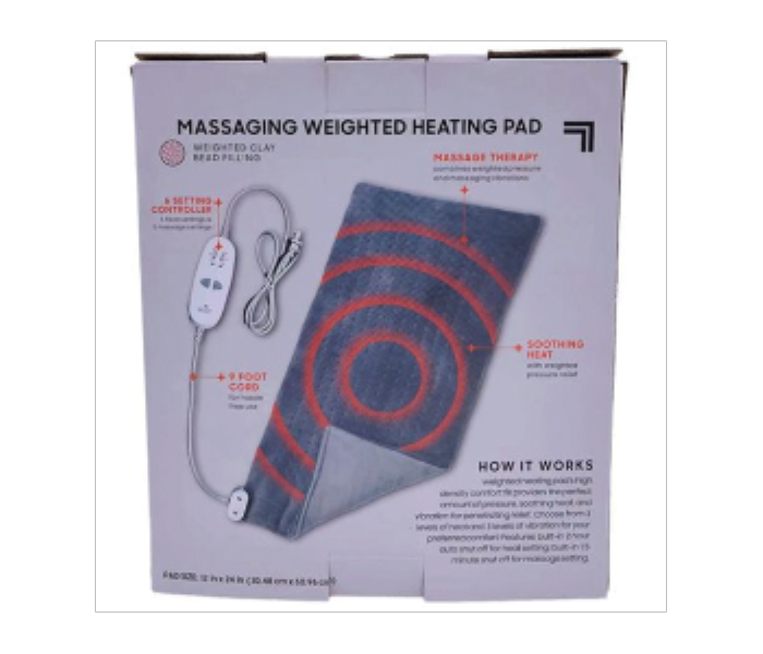 Massaging Weighted Heating Pad Styling Tool And Accessories - Zoom Image 3