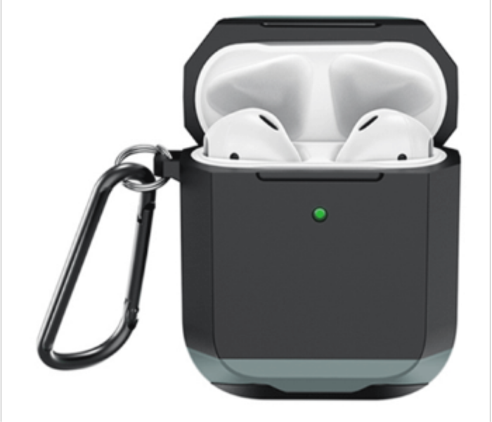 Wiwu JD 1022BLKG Defender Strong Metal Ultimate Protection Case For Airpods 2 Grey - Zoom Image 3