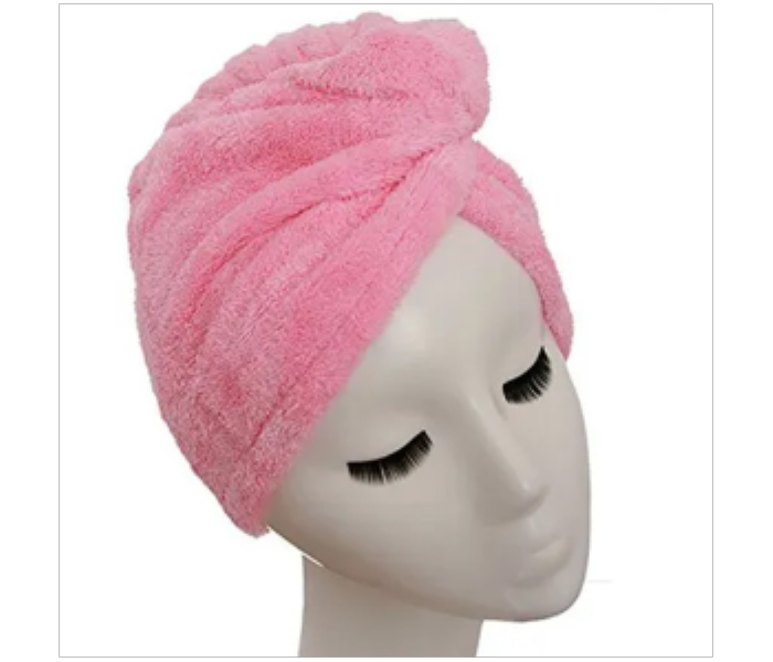 Generic N29304469A Microfiber Hair Drying Towel Pink - Zoom Image 2