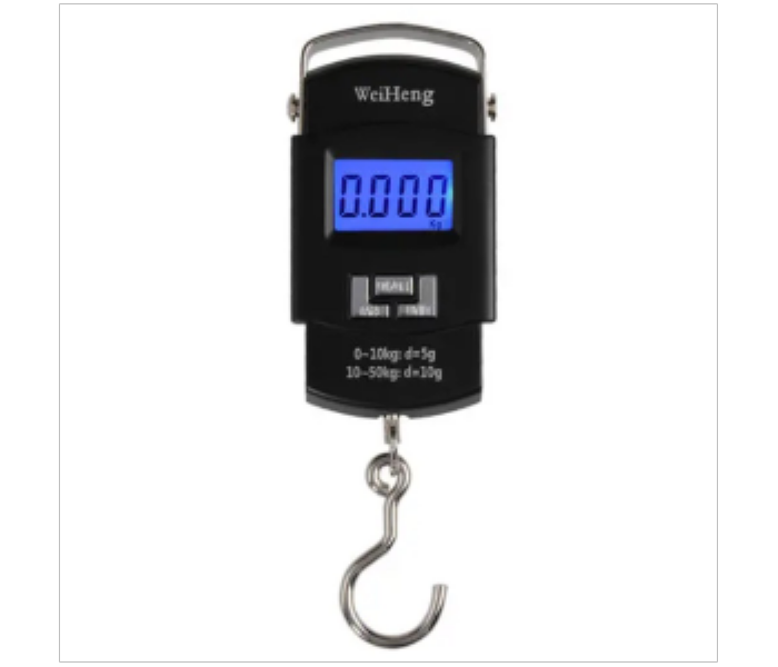 WeiHeng A08 50KG Backlight Digital Handle Luggage Scale Portable  Black - Zoom Image 2