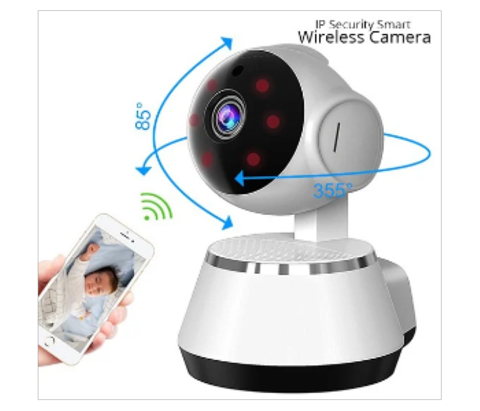 IP Security Smart Net Camera  High Resolution Wireless WiFi Indoor Camera - Zoom Image 1