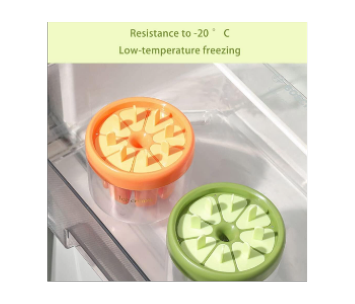 Ice Cream Stick Mold Replacement 8 Grid Accessories Orange - Zoom Image 6