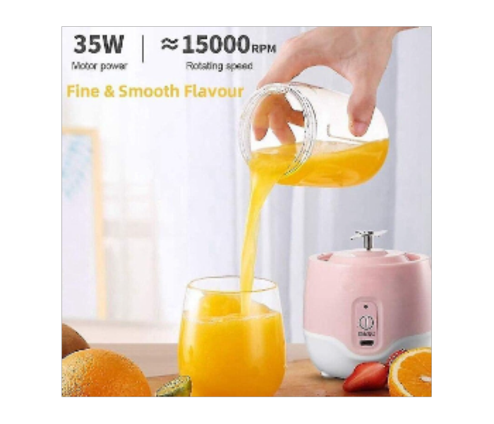 Portable Mini Blender 4 Blades Moderate Juicer - Zoom Image 5