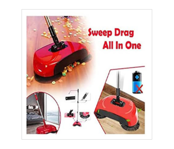 Room And Office Floor Sweeper Cleaner Dust Mop Set - Zoom Image 3